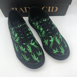 New UNIF x Bad Acid Leaf Sneakers - Size 10.5